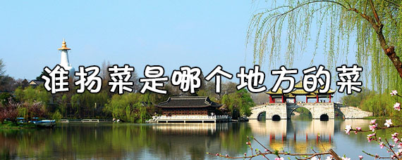 淮扬菜是哪个地方的菜