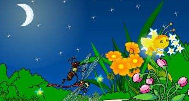 夏夜多美课文朗读